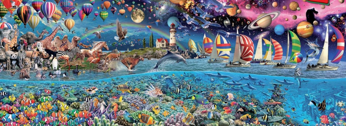 Puzzle 24000 pieces Life is the greatest mystery of the universe